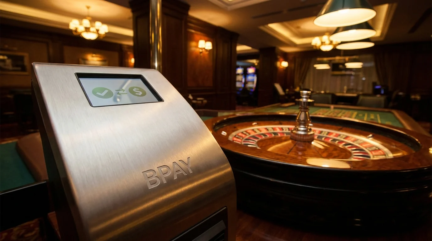 Secure bpay casino payment screen